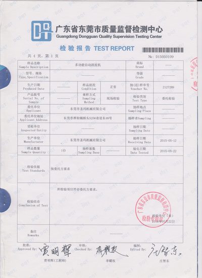 Test Report